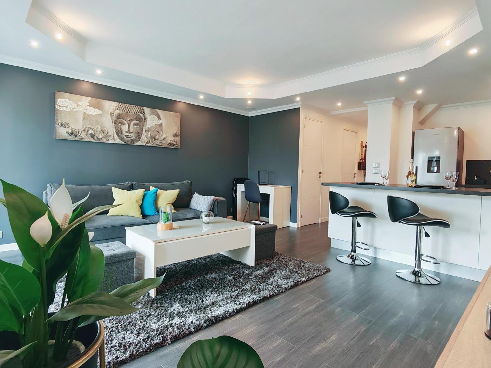 Magnifique Appartement Le Cannet,Cannes, Parking, Wifi Exterior foto